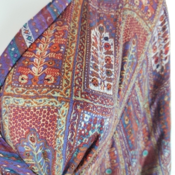 Anthropologie TINY Omina mosaic boho kimono sleeve dress - Picture 8 of 13